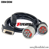 Adaptateur de câble de camion DB15 vers Carter J1708 J1939