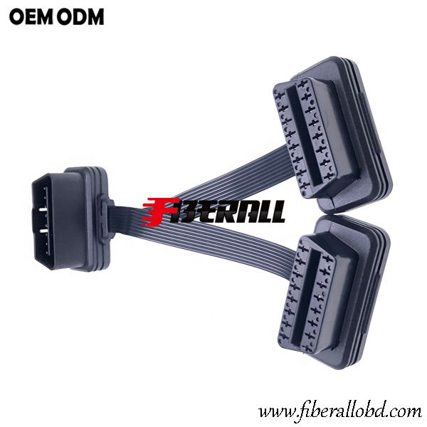 Câble séparateur de diagnostic de voiture OBD à angle droit